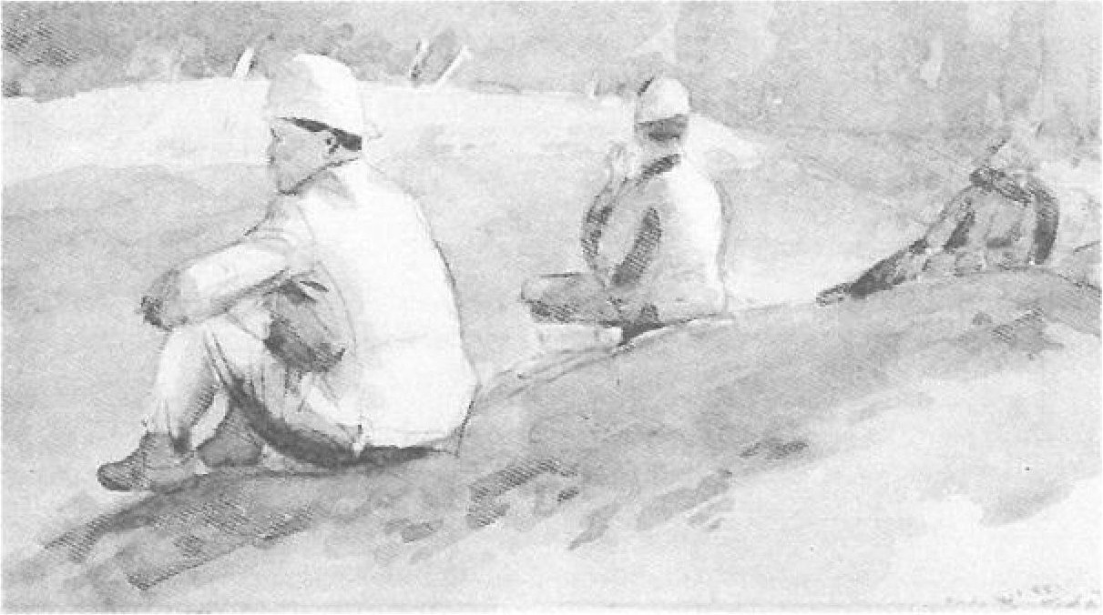 Watercolour — landscape